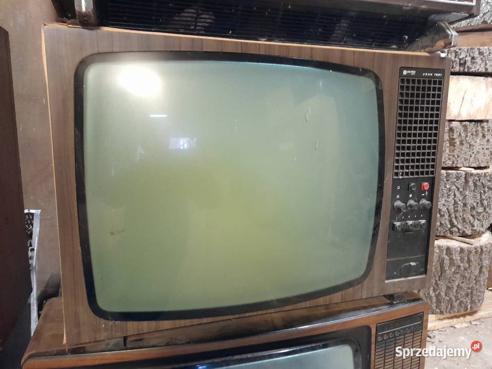 Stare telewizory kineskopy zabytek retro vintage Dąbrowa Górnicza