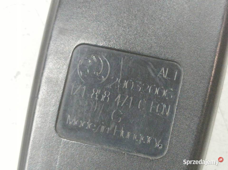 ZAPINKA PASA BEZPIECZEŃSTWA LEWY PRZÓD FOTELA Pasy bezpieczeństwa sprzedam