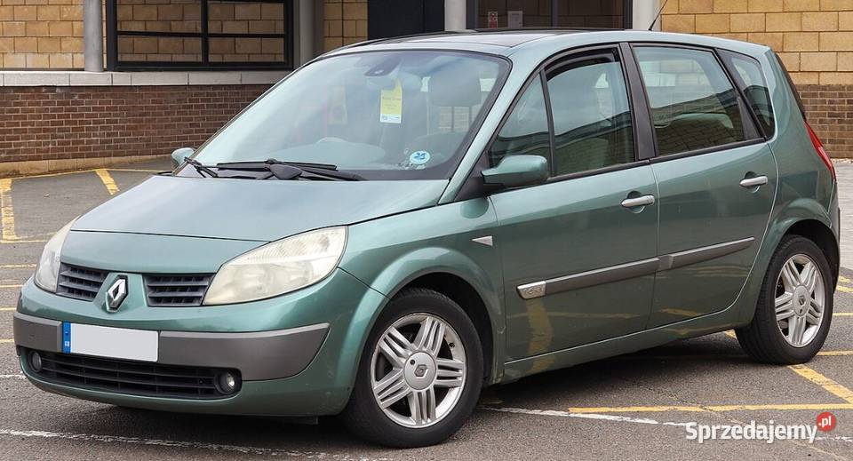 Szyba boczna drzwi Renault Scenic II 030 Kraków