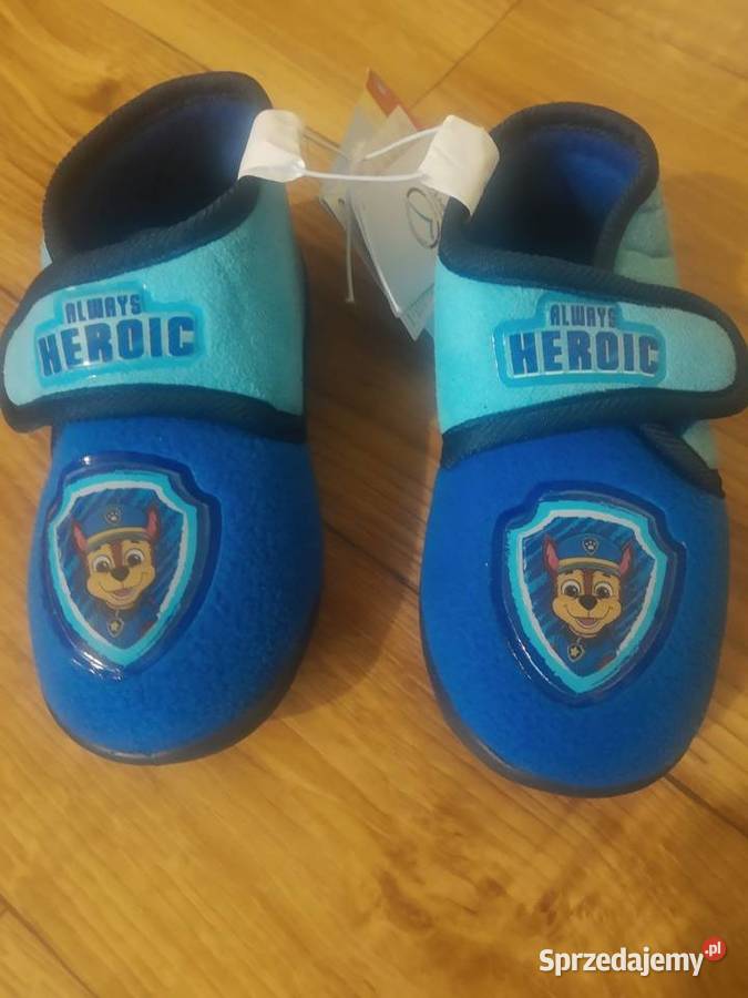 Buty kapcie psi patrol na rzepy rozmiar 27 nowe uniseks Karczmiska Pierwsze sprzedam