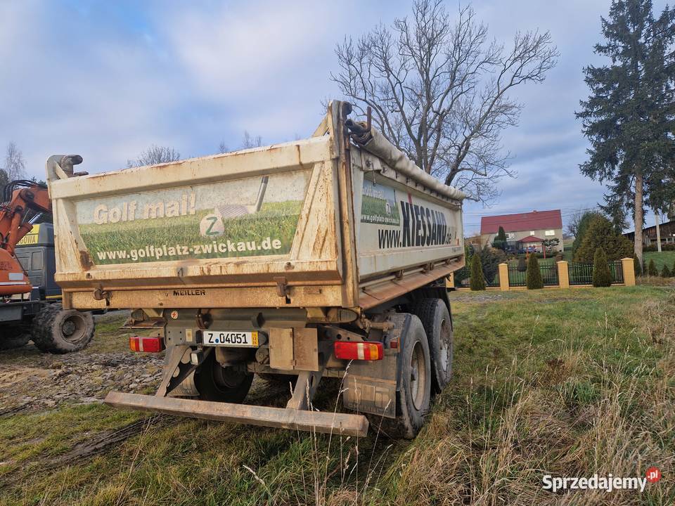 Przyczepa Wywrotka Tandem Meiller 3 strony z dolnośląskie Zgorzelec