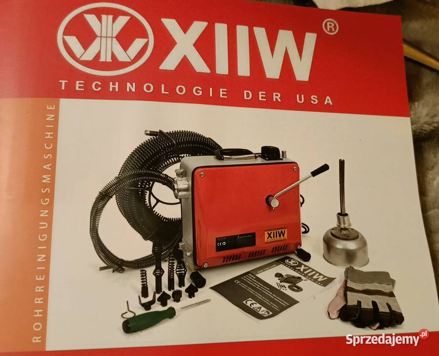 Elektryczna maszyna do czyszczenia rur 500W małopolskie Miechów