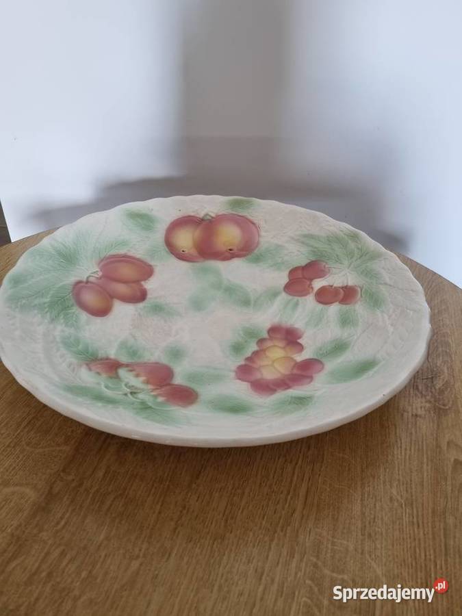 Duży Talerz Misa na Owoce Ceramika i szkło wielkopolskie Wola Podłężna sprzedam