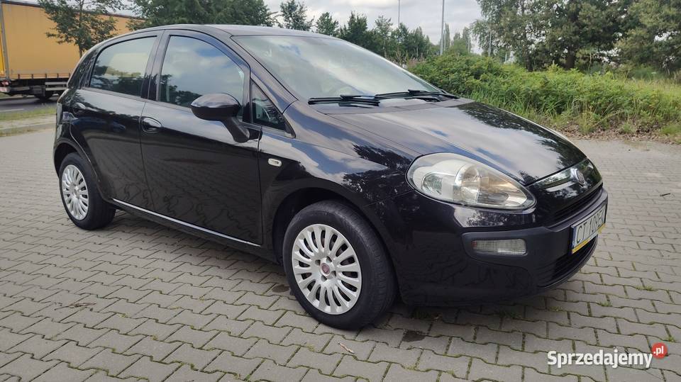 Fiat Punto Evo 12 benzyna ładny klimatyzacja Samochody osobowe Toruń