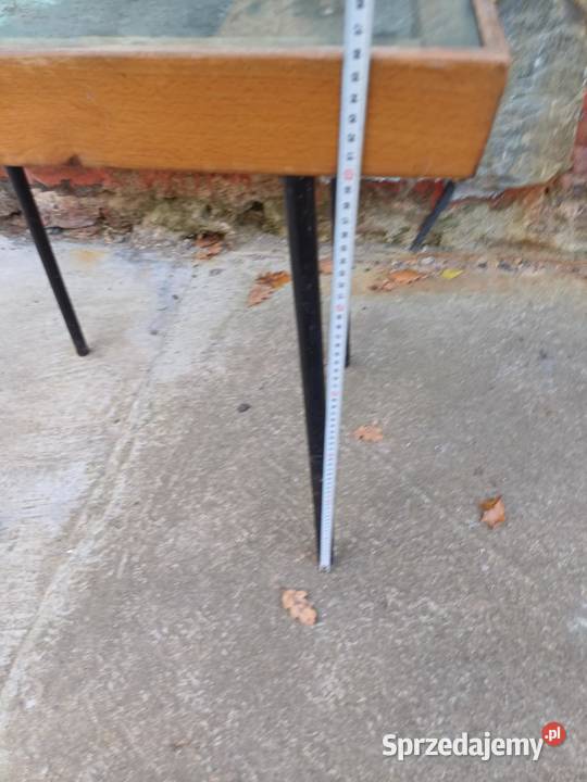 Retro stol 60 lata Czechoslowacja drewniano Lubań