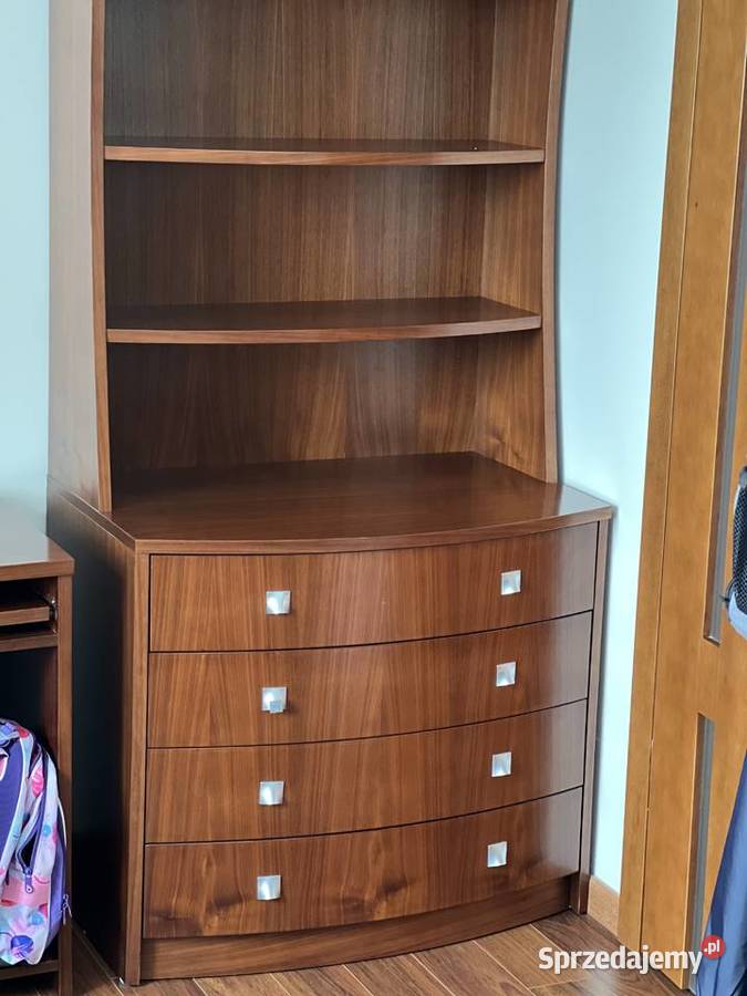 Piękna komoda i biurko w naturalnym fornirze Komody wielkopolskie Ostrów Wielkopolski