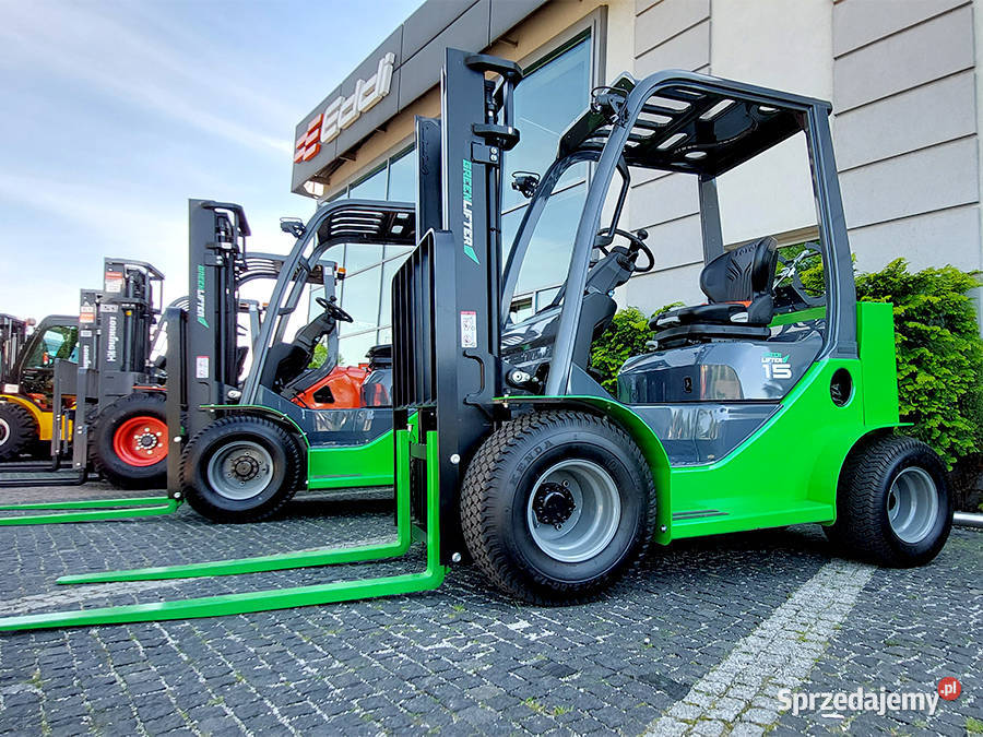 wózek widłowy GreenLifter Terrain 15 t wyprzedaż Kęty