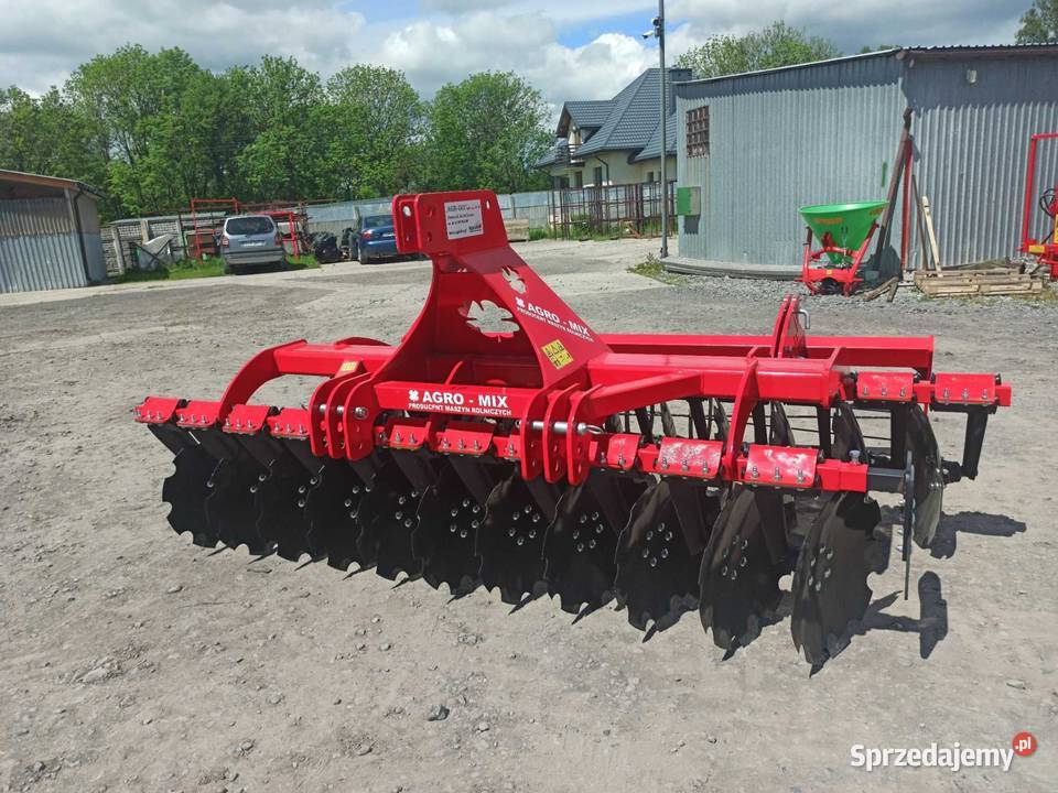 Brona talerzowa 25m Agromix Producent z dostawą nieuszkodzony Budków