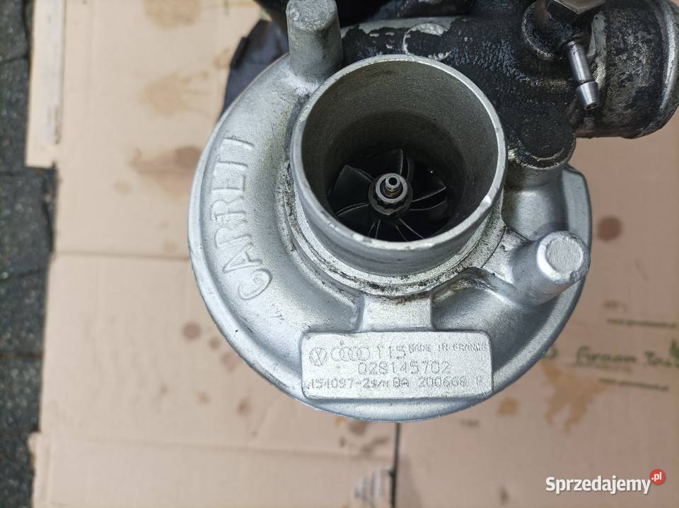Turbosprężarka Garrett 028145702 19tdi 90 Audi osobowe mazowieckie Radom
