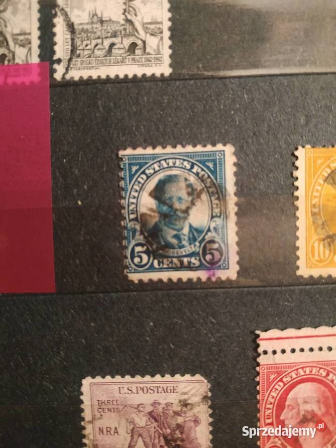 Znaczek 5c cent USA Theodore Roosevelt sprzedam