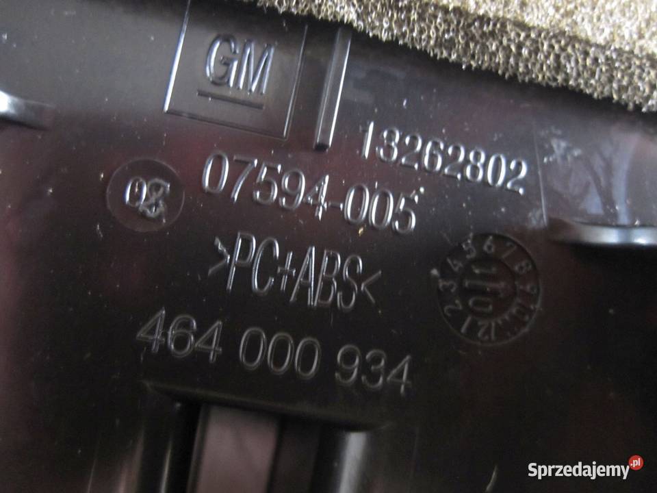 OPEL MERIVA B 11r kratka nawiewu środkowa osobowe Kratki nawiewu