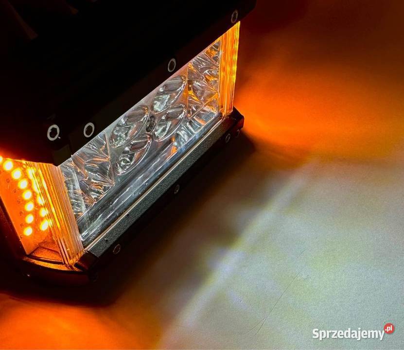 Lampa robocza białopomarańczowa 210W 1224V Lampy robocze Pomiechówek sprzedam