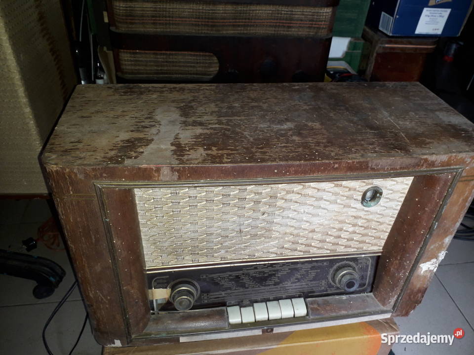 Radio lampowe Siera HV3521A mazowieckie Warszawa