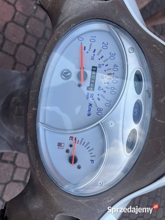 Skuter sym mało używany perła Niziny