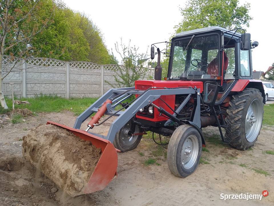 MTZ 5501985 z ładowaczem czołowym wielkopolskie Pobiedziska