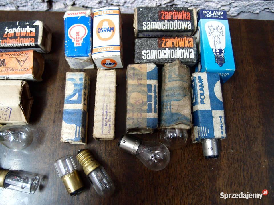 żarówki miniaturowe 26V E5 rurkowe SV6 Ba15s 24V Łódź sprzedam