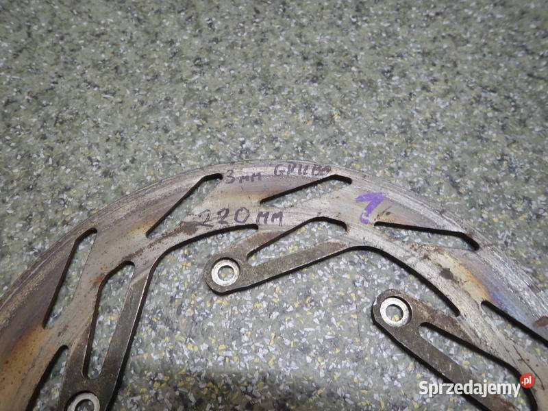 TARCZA HAMULCA TYŁ 220MM GRUBOŚĆ 3MM KTM LC4 620 Części i akcesoria motocyklowe lubuskie Strzelce Krajeńskie sprzedam