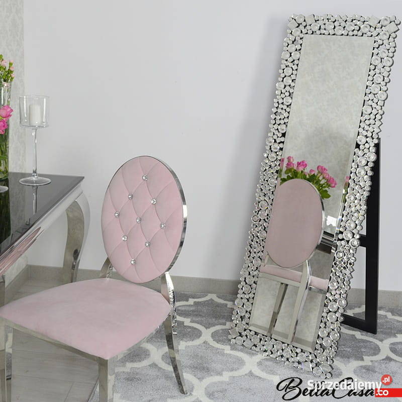 Stojące lustro glamour prostokątne 50x150 M0513 Warszawa