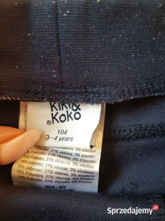 104116 spodnie leginsy bluza bluzka komplet