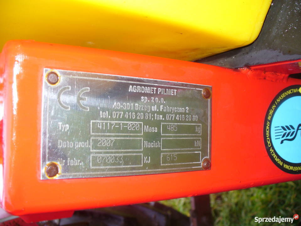 Pilmet 615 L opryskiwacz Sprzedam nieuszkodzony sprzedam