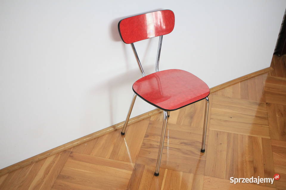 Krzesełka sztuka RETRO ładne i stylowe śląskie Pszczyna