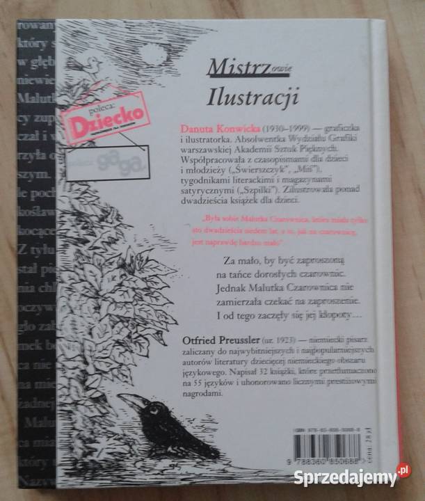 Malutka Czarownica Otfried Preussler nowa Dręszew sprzedam