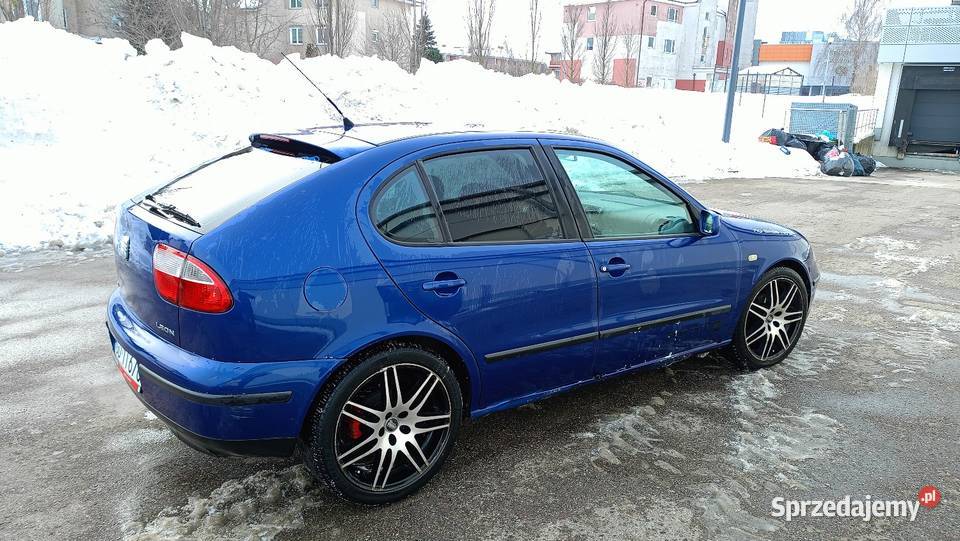Seat Leon 16 benzyna klimatyzacja alufelgi 18 Gdańsk