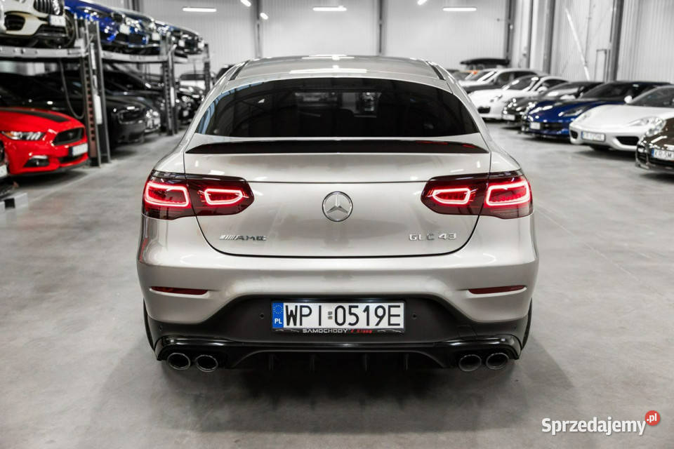 Mercedes GLC 43 AMG Coupe 4Matic 390 Aktywny elektryczne lusterka Węgrzce