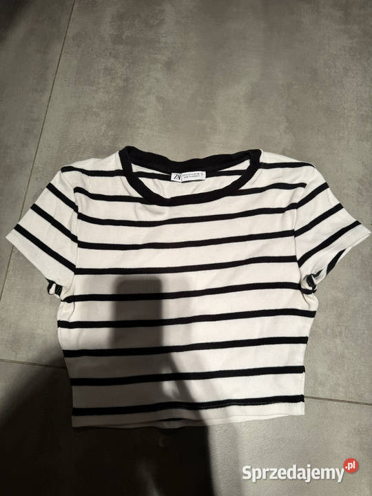 Top Zara BialoCzarny Warszawa