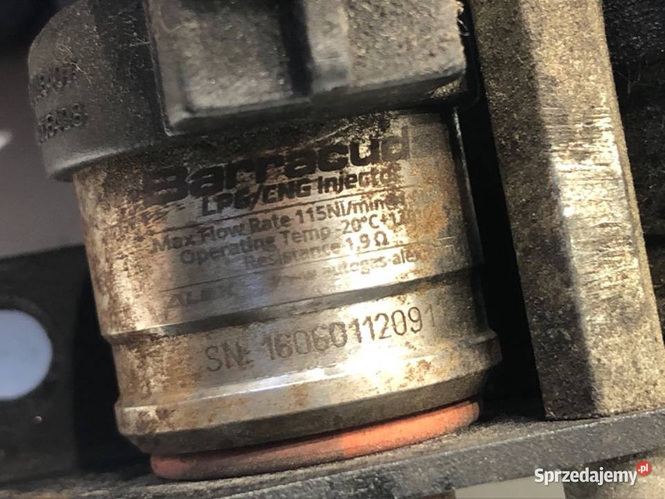 WTRYSKIWACZ LPG BARRACUDA WTRYSK GAZU GAZOWY