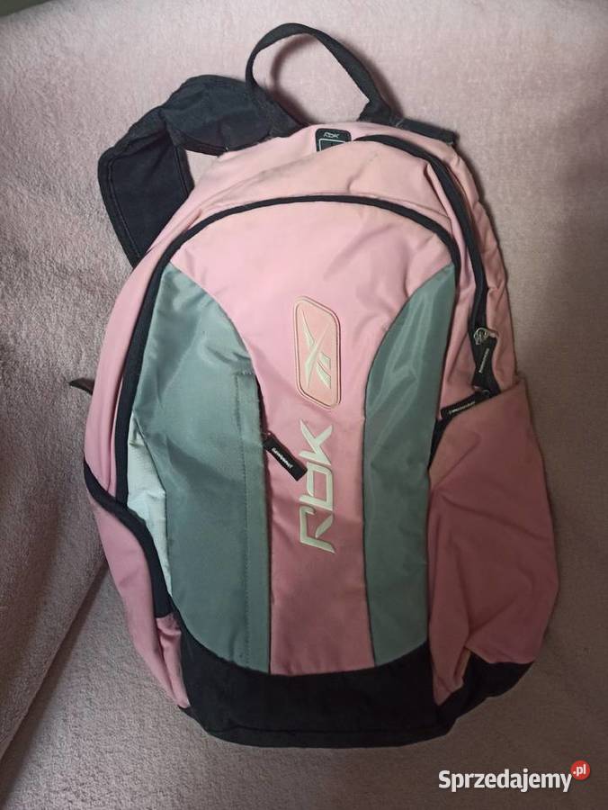 Różowy plecak Reebok śląskie Częstochowa