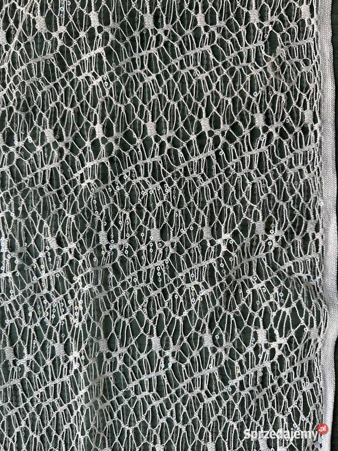 Tkanina na zasłony monstera Firany Witex 160x220 Zasłony Łódź