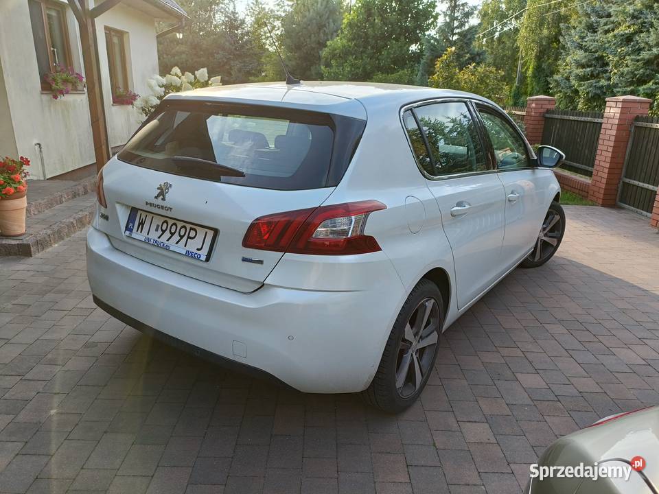 Peugeot 308 Allure 12 turboLEDkamera cofania CD Warszawa
