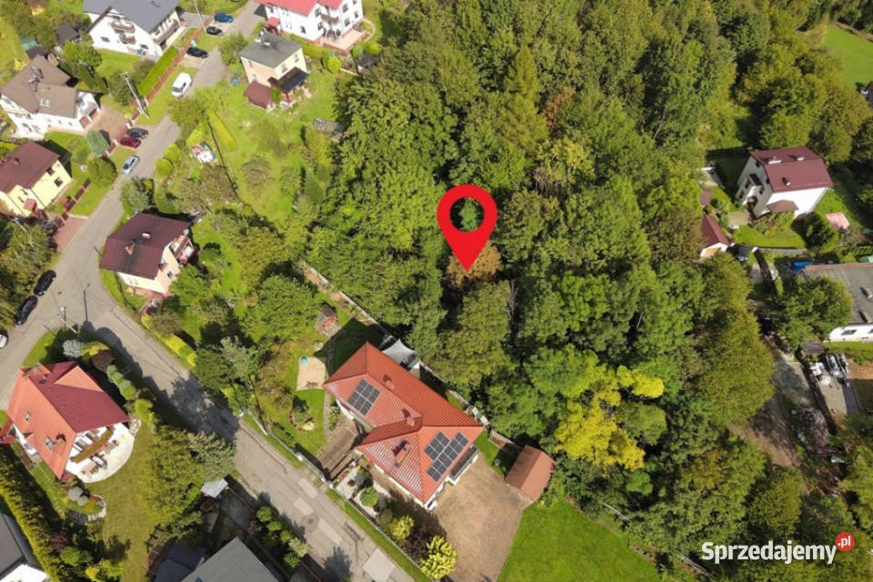 Bajkowa działka z WZ zieleń w centrum B Białej śląskie Bielsko-Biała