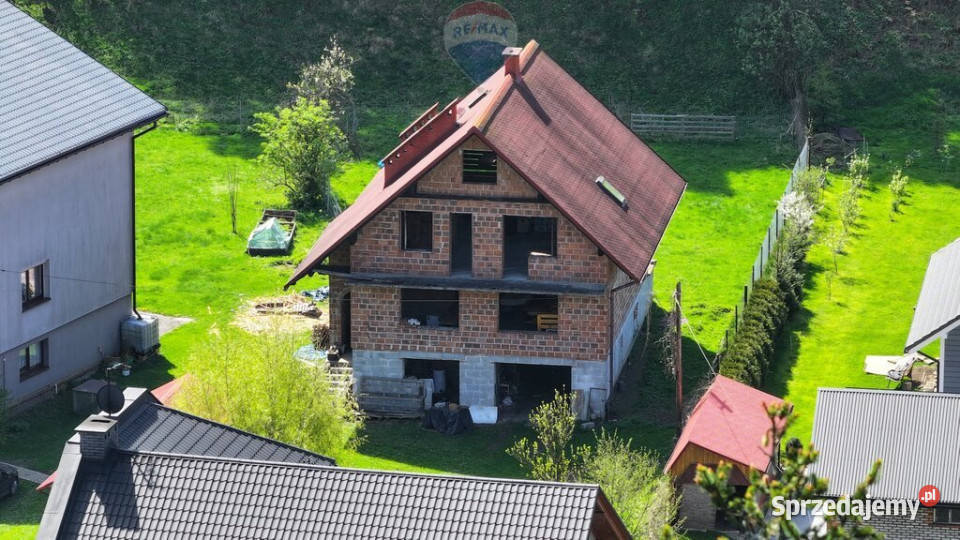 Dom w stanie surowym mieszkalny Wisła sprzedam