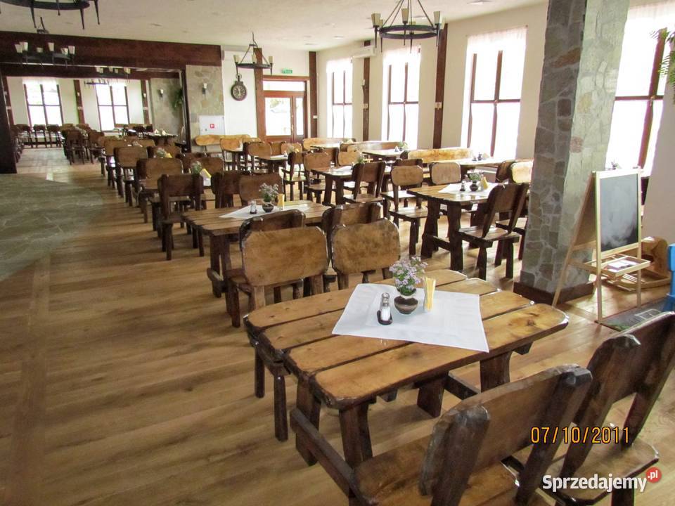 Komplet mebli do restauracji pizzerii baru pubu Chrząstowice