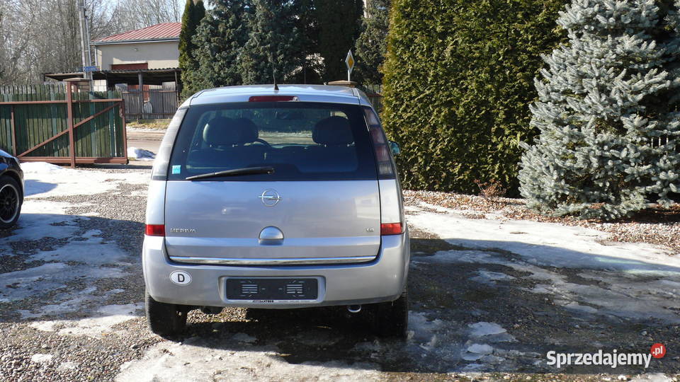 Opel Meriva 16 Benzyna 2008rSprowadzony komputer pokładowy podlaskie Sokółka