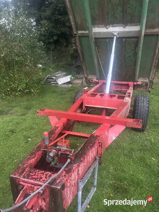 Przyczepa jednoosiową 55t Przyczepy rolnicze Jordanów sprzedam