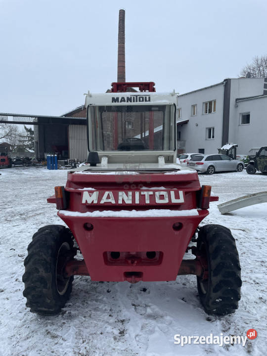 Wózek widłowy Manitou 4x4 54000 brutto wielkopolskie Jastrzębniki