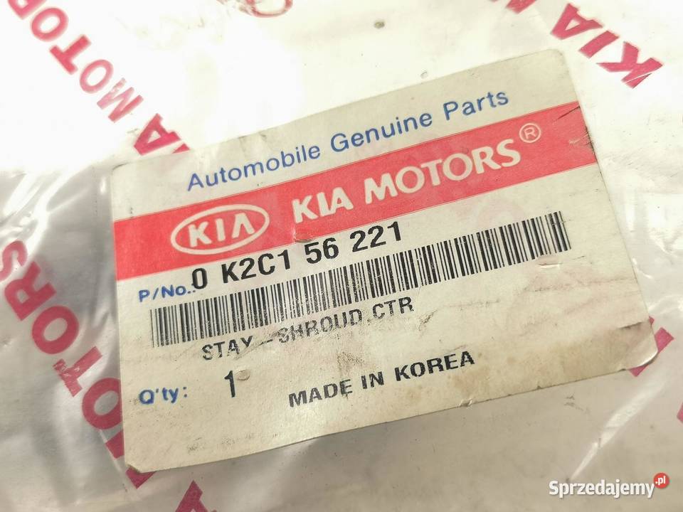 OSŁONA DRĄŻKA KIEROWNICZEGO KIA CARENS 99 NOWY osobowe sprzedam
