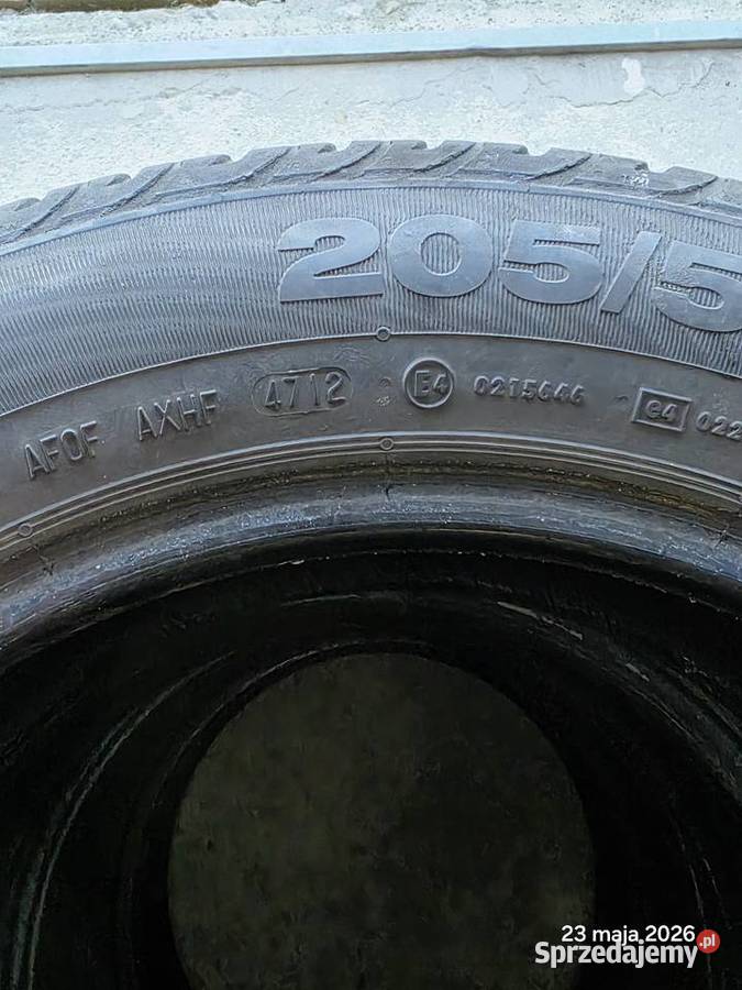 Opony letnie 20555 R16 91H podkarpackie Niedźwiada
