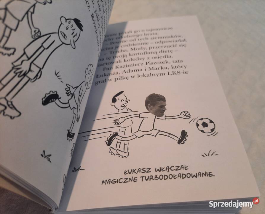 Łukasz Piszczek Piłkarski diament Bohaterowie z Książki dla dzieci sprzedam