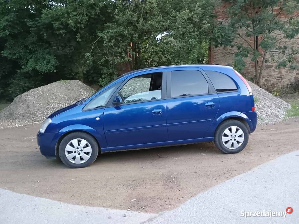 Opel Meriva 16 benzyna sprawna klimatyzacja nieuszkodzony Ziębice