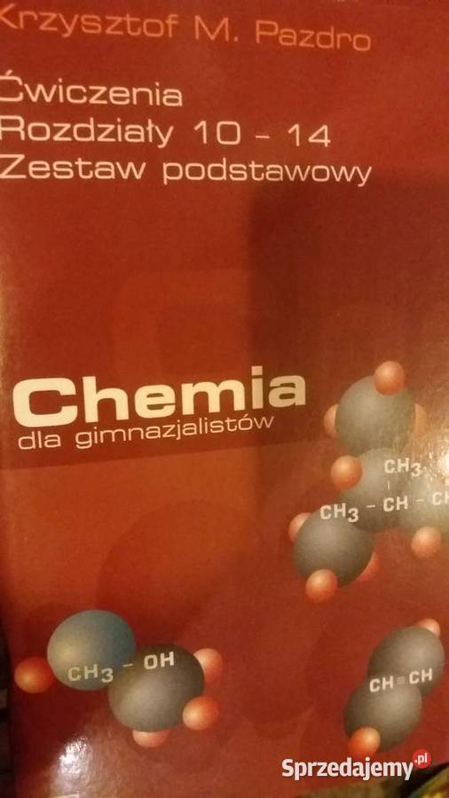 chemia Pazdro ćwiczenia podstawowe Warszawa