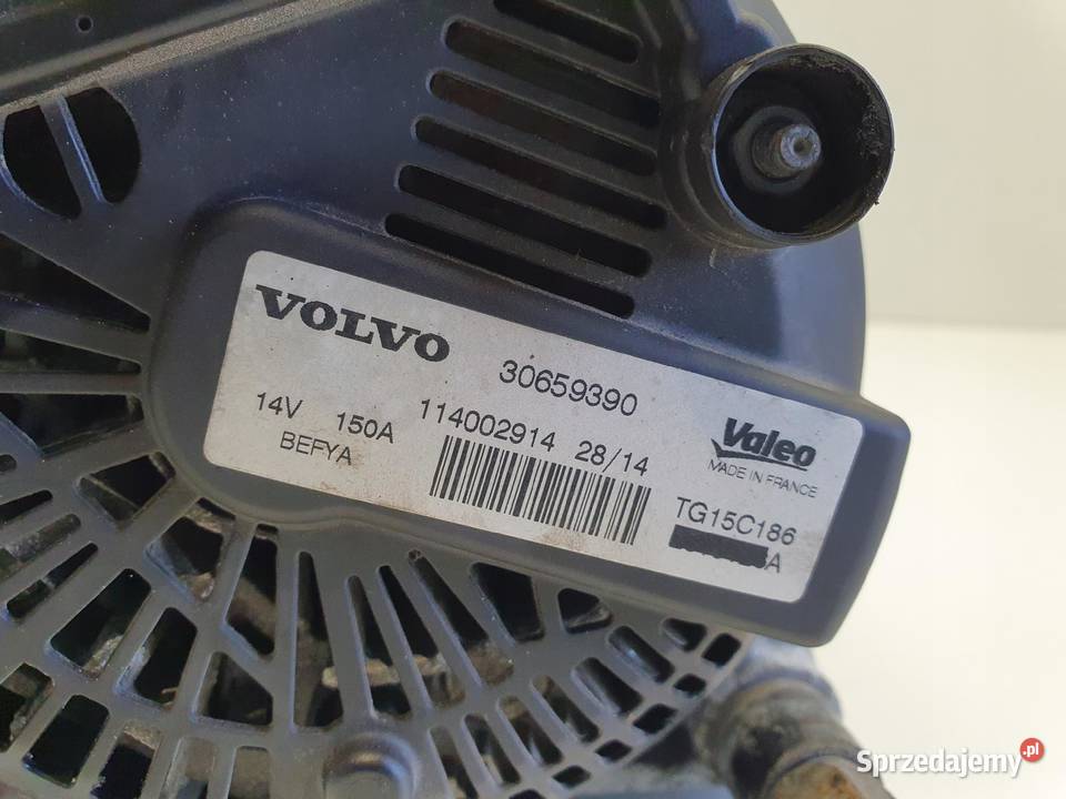 ALTERNATOR Volvo V70 III 16 D D2 valeo 30659390 osobowe Chełm