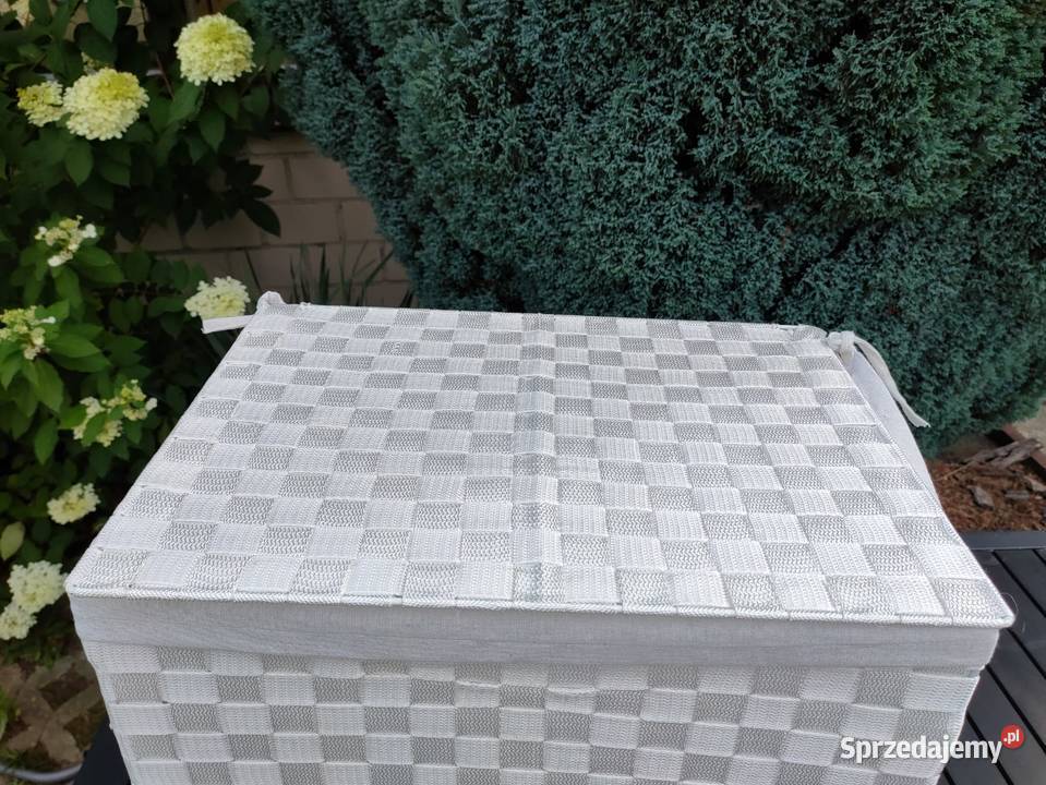 Kosz na pranie YOUDENOVA biały składany Meble mazowieckie Warszawa