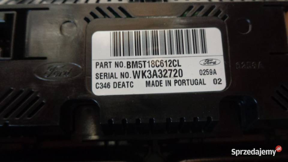 PANEL KLIMATYZACJI FORD FOKUS MK3 BM5T18C612CL osobowe wielkopolskie Rakoniewice