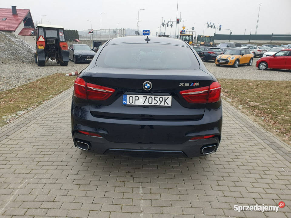 BMW X6 30d 258 2018r M Pakiet Salon Polska FVat bluetooth Strobice