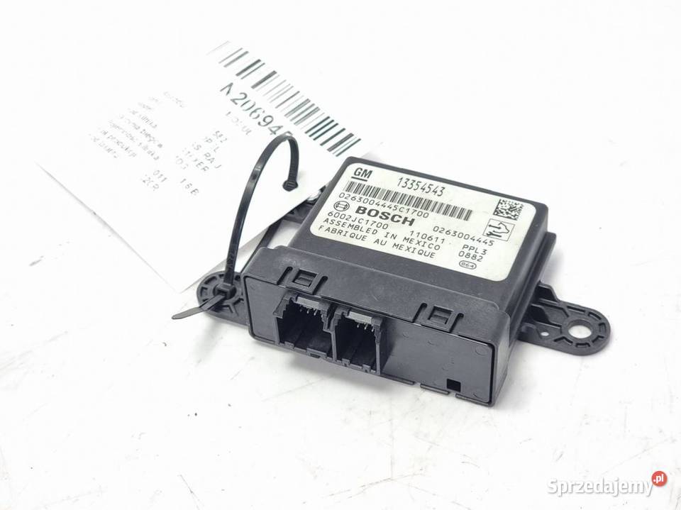 MODUŁ OPEL ASTRA J 13354543 PDC Lipno