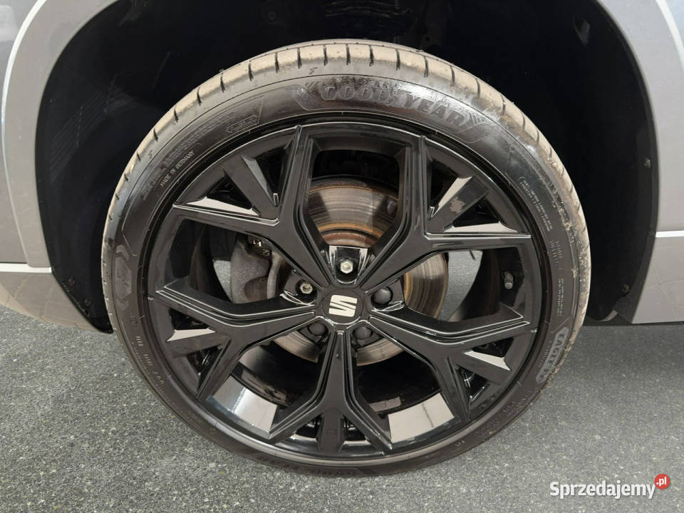 Seat Ateca VAT 23 FR 20TDI 150 DSG 2022 r salon kamera cofania Myślenice
